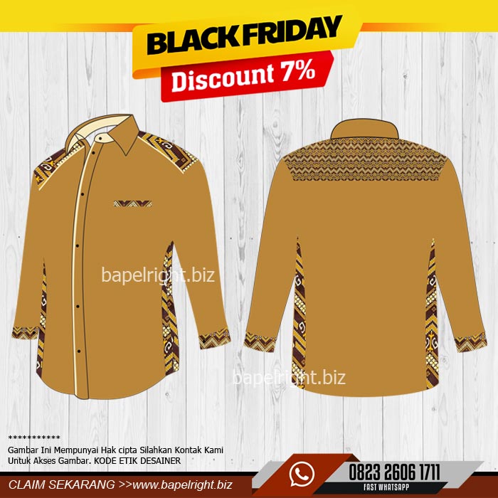 Rekomendasi Pdh Coklat Kombinasi Batik