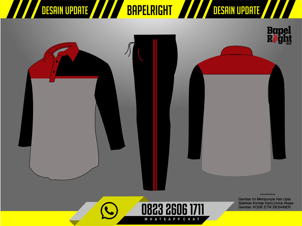 Gambar Kaos Olahraga Guru Lengan Panjang Dan Training