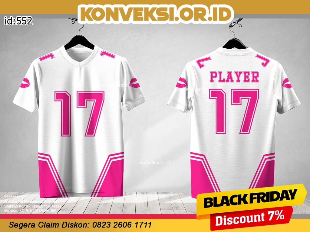 Desain Jersey Kelas Keren