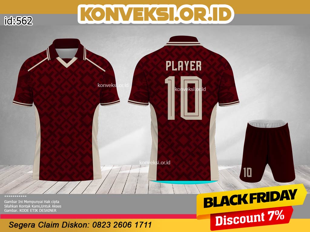 Desain Jersey Simple Elegan