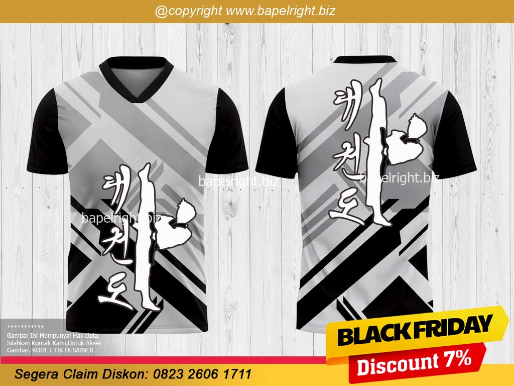Desain Jersey Taekwondo