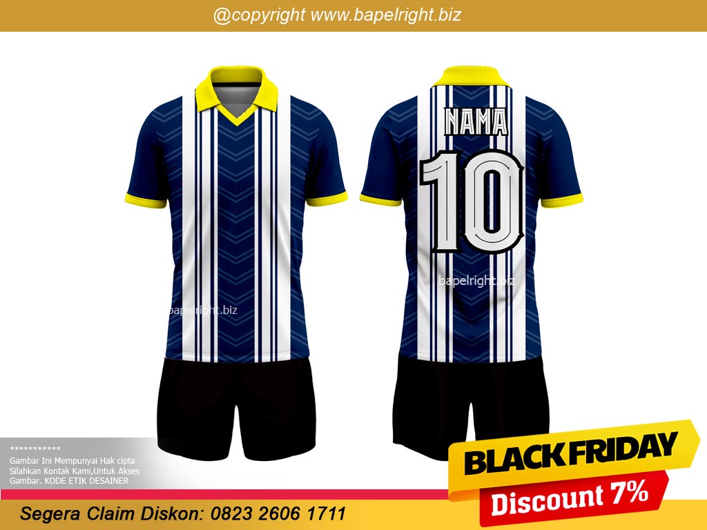Jersey Futsal Hitam