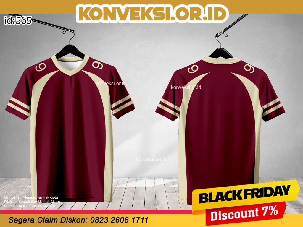 Jersey Futsal Keren Simple