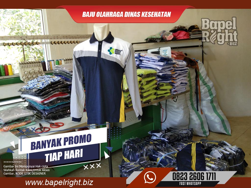 Konveksi Baju Olahraga Dinas Kesehatan