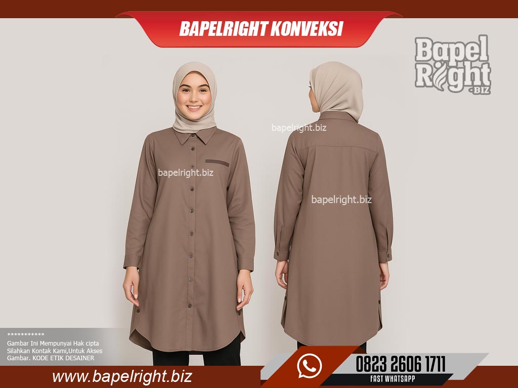 Model Kemeja Panjang Shacket Dan Celana Kulot Syari