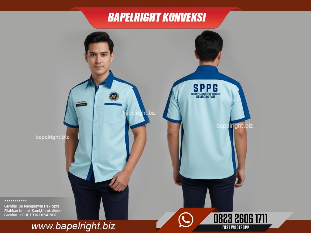 Kemeja Pdh Sppg Mbg