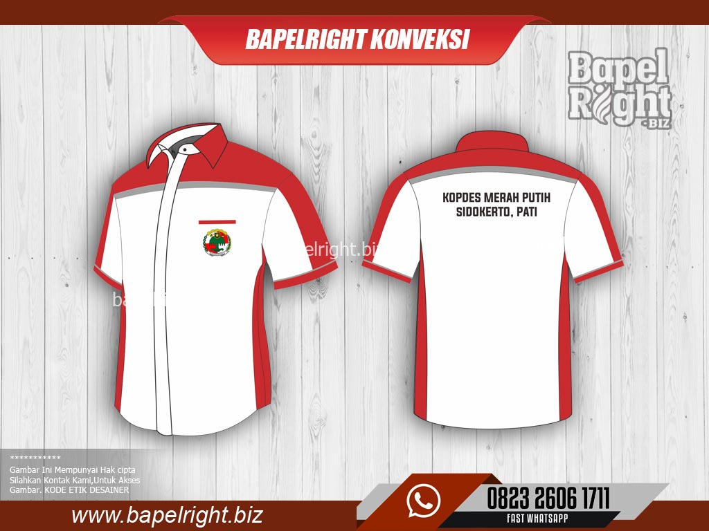 Seragam Koperasi Merah Putih
