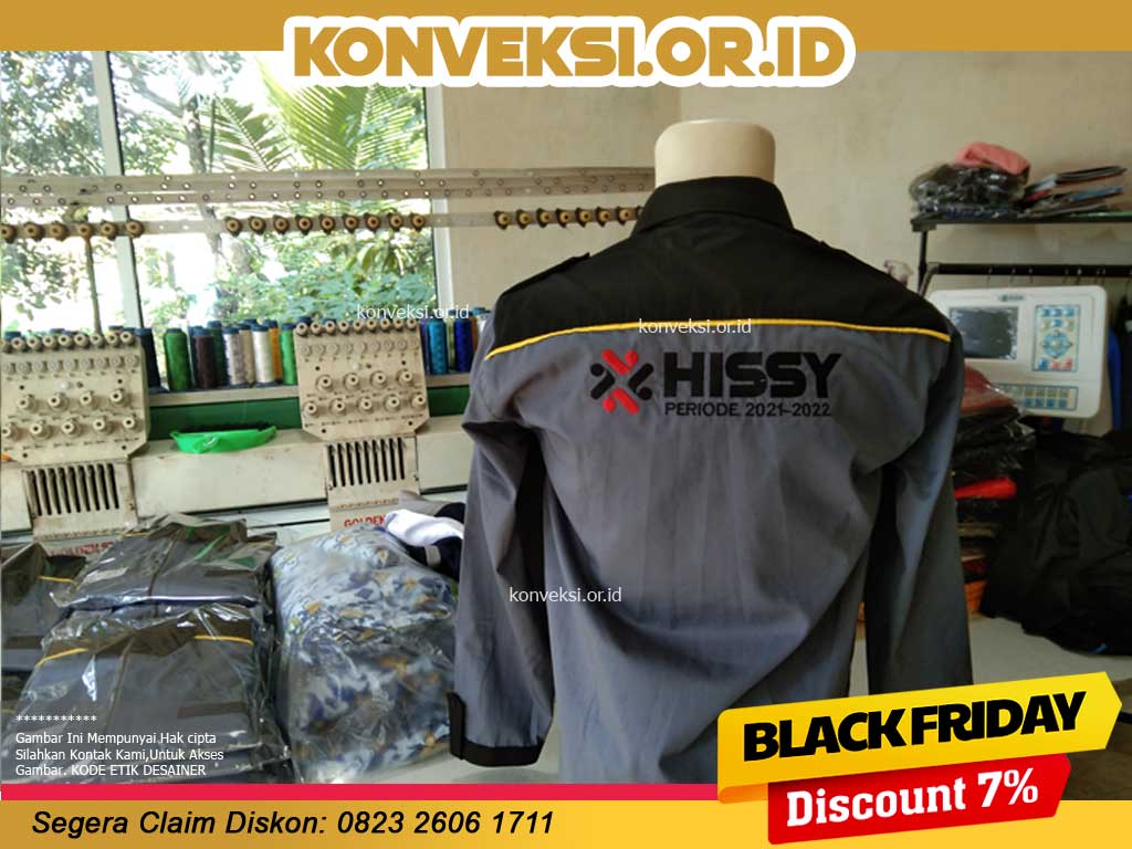 Desain Baju Wearpack Lengan Panjang